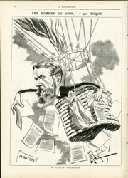 Illustrasjon av Manuel Luque (1854-1919) i La Caricature (1880)
