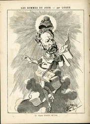 Illustrasjon av Manuel Luque (1854-1919) i La Caricature (1880)