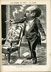 Illustrasjon av Manuel Luque (1854-1919) i La Caricature (1880)