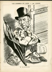 Illustrasjon av Manuel Luque (1854-1919) i La Caricature (1880)