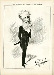 Illustrasjon av Manuel Luque (1854-1919) i La Caricature (1880)