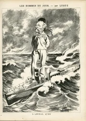 Illustrasjon av Manuel Luque (1854-1919) i La Caricature (1880)