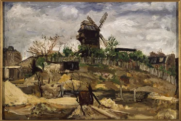Moulin de la Galette, rundt 1920 (olje)