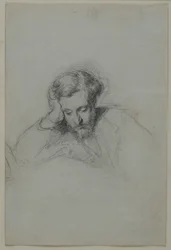 Portrett av poeten Heinrich Heine 1797-1856, 1853