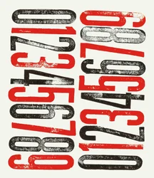 Tall, 2014 (tretrykk på papir)