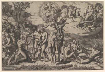 The Judgment of Paris, 1515-27.