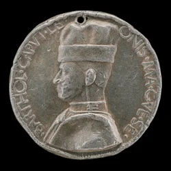 Bartolommeo Colleone av Bergamo, 1400-1475, Condottiere [forside], 1454 eller senere.