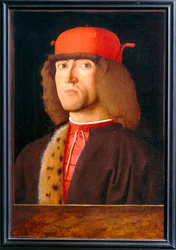 Portrett av en mann ...