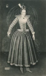 Lucy Harrington, grevinne av Bedford, 1500-tallet 1904