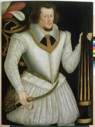 Portrett av Robert Devereux, 2. jarl av Essex