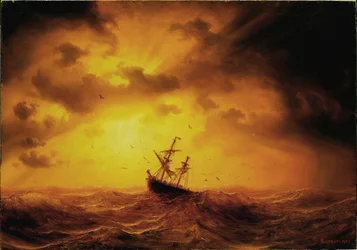Marcus Larson - Storm på havet