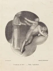 Creation of Eve, fra Wells Cathedral