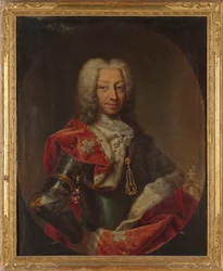 Karl Emmanuel III 1701-1773, hertug av Savoia og konge av Sardinia, første halvdel av 1700-tallet.