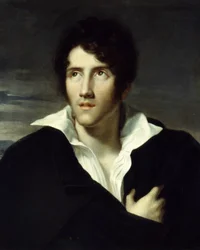 Alessandro Manzoni (1785 - 1873) - Maleri av Marie Cosway