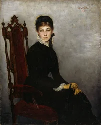 Portrett av Hilda Wiik