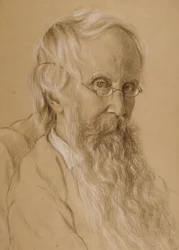 Portrett av kunstnerens far