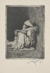 Sittende arabisk, eller Arabe assise