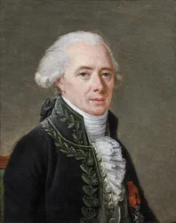 Portrett av Francois-Andre Vincent 1746-1816, 1816.