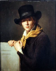 Portrett av Alexandre Lenoir 1761-1839, 1796.