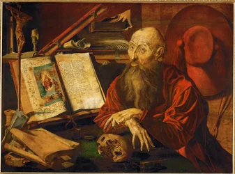 Den hellige Jerome, mediterende (maleri)