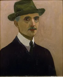 Selvportrett Marius Borgeaud