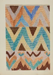 Colcha sengeteppe, ca. 1937.
