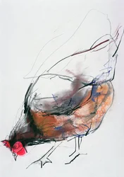 Høne som spiser, Trasierra, 1998