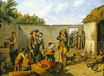The Fortune Teller (olje på lerret)