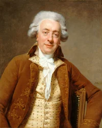 Portrett av arkitekten Claude-Nicolas Ledoux 1736-1806, 1790.
