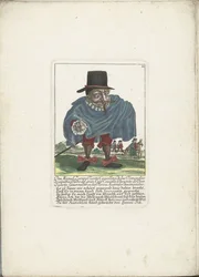 De Spaanse dwerg Don Miguel Zorrero Tuerto, ca. 1710 Don Miguel Zorrero Tuerto Cavallero de las Trencedas de capatos, far til den store kapteinen. Covielllo, slektning av Don Quixote, Governadoren i de ukjente Austral Lands (tittel på objekt) Il Callott