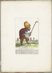 Den blide dvergen Mathias Flecksippl, ca. 1710 Mathias Flecksippl, faisant le bel humeur aux jours maigres (tittel på objekt) Il Callotto resurcitato eller nyutnevnt Zwerchen-kabinett (serietittel)