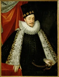 Kong Sigismund III av Polen, sønn av (maleri på lerret)