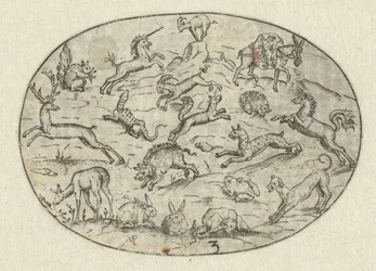 Oval med atten dyr Nev Thier Bvechlein (serietittel)