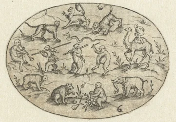 Oval med fjorten dyr Nev Thier Bvechlein (serietittel)
