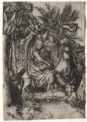 Life of the Virgin: The Flight into Egypt