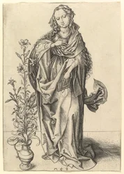 Bebudelsen: Jomfruen, ca. 1435-1491.