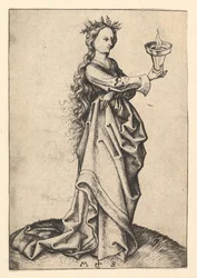 Den tredje vise jomfru, ca. 1435-1491.