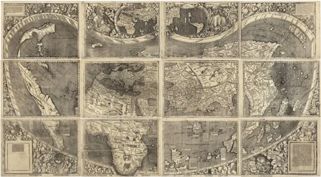 Verdenskart Universalis Cosmographia, 1507
