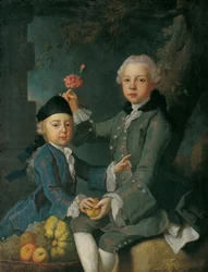 Dobbeltportrett av Leopold og Vinzenz Ruard