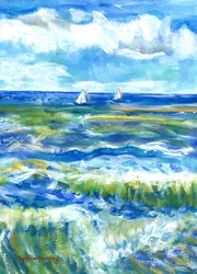 Saintes-Maries-de-la-Mer (hyllest til Vincent van Gogh)