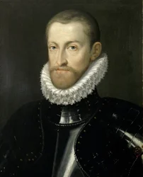 Portrett av Rudolf II av Østerrike 15521612, den hellige romerske keiseren, ca 1578