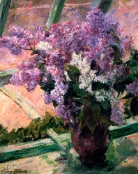Syriner i et vindu, ca. 1880