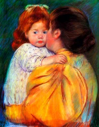 Moderlig kyss, 1896.