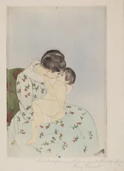 Morens kyss, 1890-1891.
