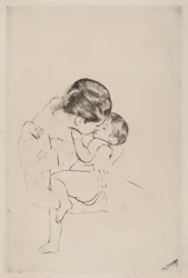 Morens kyss, 1890-1891.