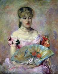 Portrett av Anne Charlotte Gaillard, ca. 1880