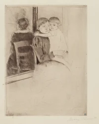 The Mirror, ca. 1891.