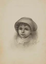 Uten tittel (barnehode med hatt)