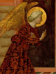 Erkeengelen Gabriel, ca. 1430.