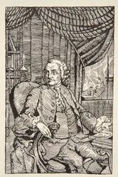 Franklin, kopi av Boris Mestchersky (d.1957) illustrasjon fra 